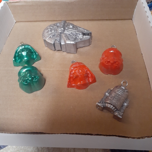 Star Wars Ornament Set Six Piece Set Hand Made - Picture 10 of 15